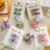 The new Korean-style sweet sequined bow hair band, hairpin and hairpin are paired with high-elasticity hair-resistant headwear Application Scenario